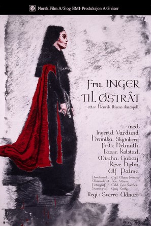 Fru Inger til &Oslash;str&aring;t - Norwegian Movie Poster (thumbnail)