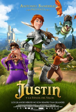 Justin and the Knights of Valour - Spanish Movie Poster (thumbnail)