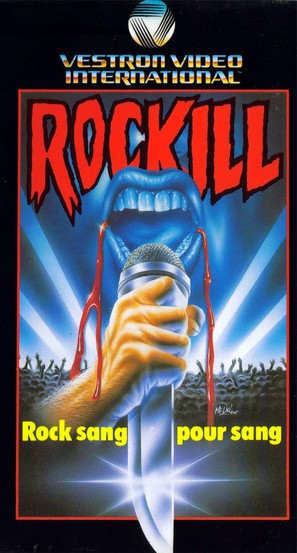Rocktober Blood - French VHS movie cover (thumbnail)