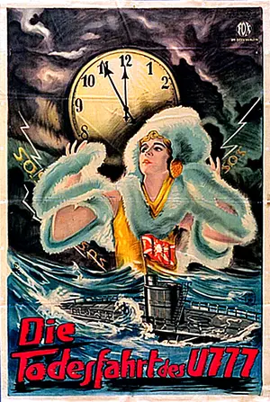 S.O.S. Perils of the Sea - German Movie Poster (thumbnail)