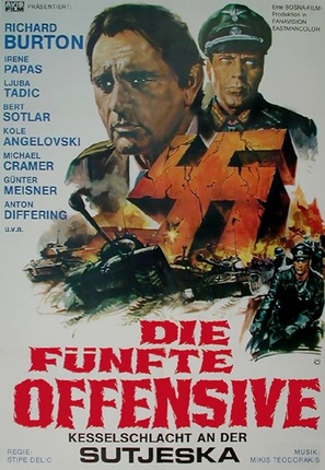 Sutjeska - German Movie Poster (thumbnail)