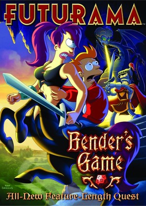 Futurama: Bender&#039;s Game - Movie Cover (thumbnail)
