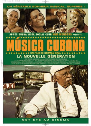 M&uacute;sica cubana - French poster (thumbnail)