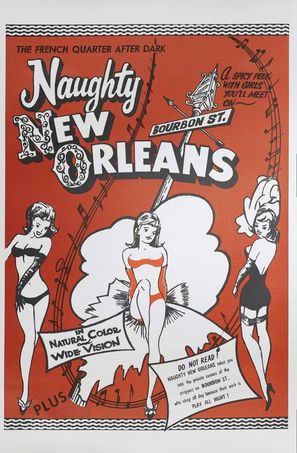 Naughty New Orleans - Movie Poster (thumbnail)