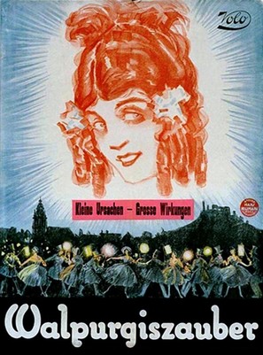 Walpurgiszauber - German Movie Poster (thumbnail)