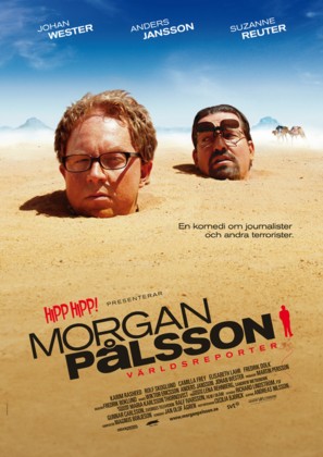 Morgan P&aring;lsson - V&auml;rldsreporter - Swedish poster (thumbnail)