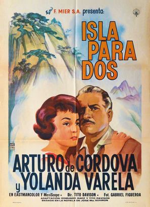 Isla para dos - Mexican Movie Poster (thumbnail)