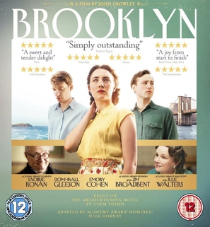 Brooklyn - British Blu-Ray movie cover (thumbnail)