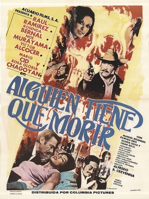 Alguien tiene que morir - Mexican Movie Poster (thumbnail)