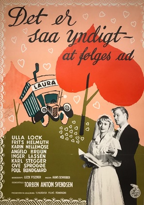 Det er s&aring; yndigt at f&oslash;lges ad - Danish Movie Poster (thumbnail)