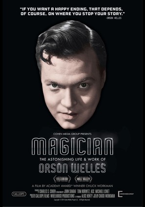 Magician: The Astonishing Life and Work of Orson Welles - Movie Poster (thumbnail)