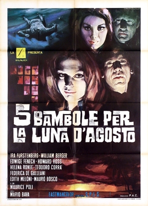 5 bambole per la luna d&#039;agosto - Italian Movie Poster (thumbnail)