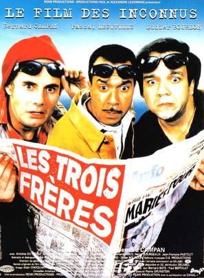 Les trois fr&egrave;res - French Movie Poster (thumbnail)
