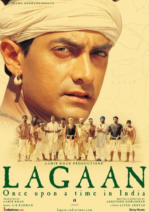 Lagaan: Once Upon a Time in India - Indian Movie Poster (thumbnail)