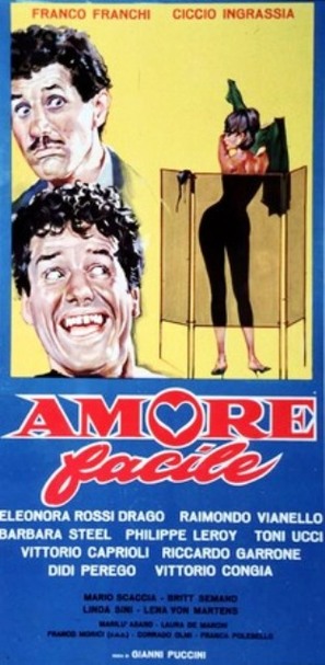 Amore facile - Italian Movie Poster (thumbnail)