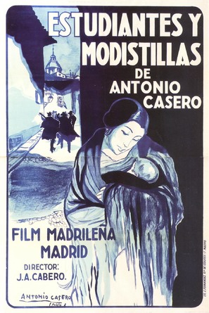 Estudiantes y modistillas - Spanish Movie Poster (thumbnail)