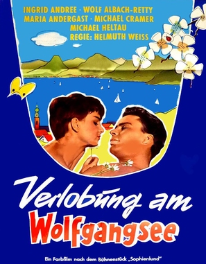 Verlobung am Wolfgangsee - German Movie Poster (thumbnail)