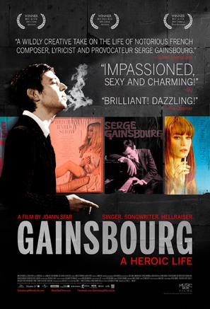 Gainsbourg (Vie h&eacute;ro&iuml;que) - British Movie Poster (thumbnail)