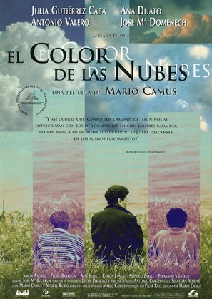 Color de las nubes, El - Spanish Movie Poster (thumbnail)