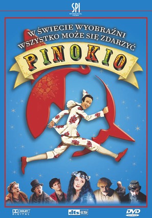 Pinocchio - Polish DVD movie cover (thumbnail)