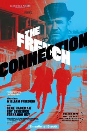 The French Connection - French Re-release movie poster (thumbnail)