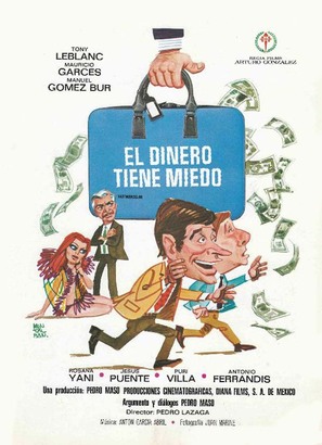 El dinero tiene miedo - Spanish Movie Poster (thumbnail)