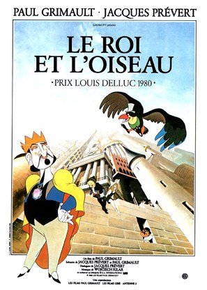 Le roi et l&#039;oiseau - French Movie Poster (thumbnail)