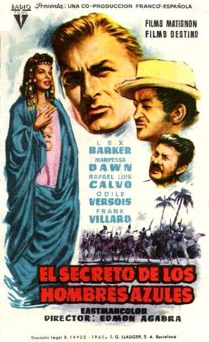 El secreto de los hombres azules - Spanish Movie Poster (thumbnail)
