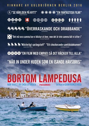 Fuocoammare - Swedish Movie Poster (thumbnail)
