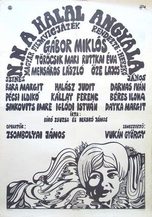N.N. a hal&aacute;l angyala - Hungarian Movie Poster (thumbnail)