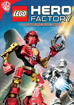 &quot;LEGO HERO Factory: Rise of the Rookies&quot; - DVD movie cover (thumbnail)