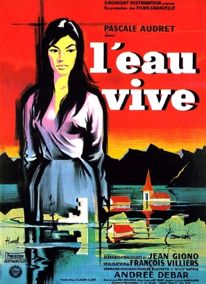 L&#039;eau vive - French Movie Poster (thumbnail)