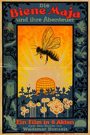 Die Biene Maja und ihre Abenteuer - German Movie Poster (thumbnail)