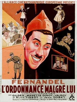 Ordonnance malgr&egrave; lui - French Movie Poster (thumbnail)