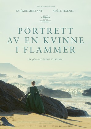 Portrait de la jeune fille en feu - Norwegian Movie Poster (thumbnail)
