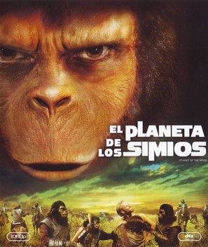 Planet of the Apes - Spanish Blu-Ray movie cover (thumbnail)