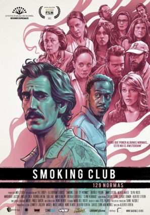 Smoking Club 129 normas - Spanish Movie Poster (thumbnail)