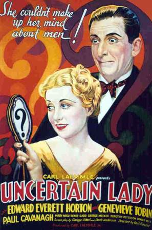 Uncertain Lady - Movie Poster (thumbnail)