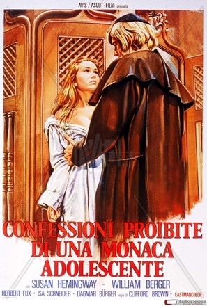 Die liebesbriefe einer portugiesischen Nonne - Italian Movie Poster (thumbnail)