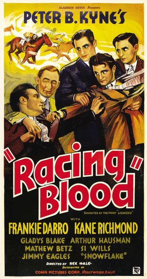 Racing Blood - Movie Poster (thumbnail)