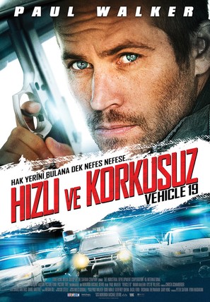 Vehicle 19 - Turkish Movie Poster (thumbnail)