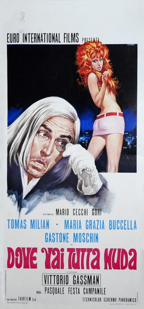 Dove vai tutta nuda? - Italian Movie Poster (thumbnail)