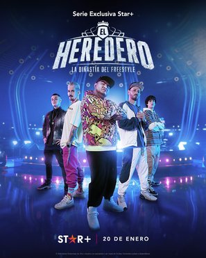 &quot;El Heredero, la revoluci&oacute;n del freestyle&quot; - Mexican Movie Poster (thumbnail)
