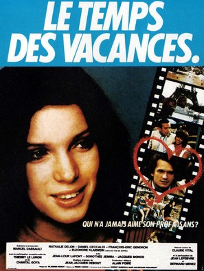 Le temps des vacances - French Movie Poster (thumbnail)