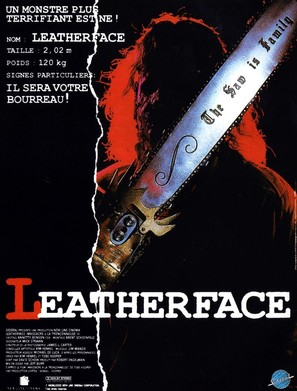 Leatherface: Texas Chainsaw Massacre III - French Movie Poster (thumbnail)