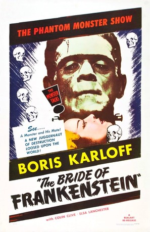 Bride of Frankenstein - Re-release movie poster (thumbnail)