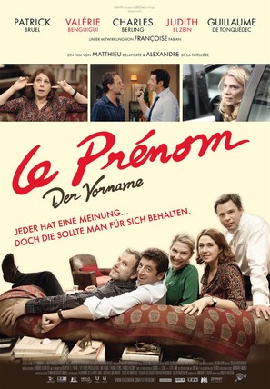 Le pr&eacute;nom - Swiss Movie Poster (thumbnail)