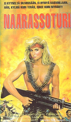 Savage Justice - Finnish VHS movie cover (thumbnail)