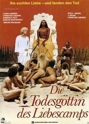 Die Todesg&ouml;ttin des Liebescamps - German Movie Poster (thumbnail)