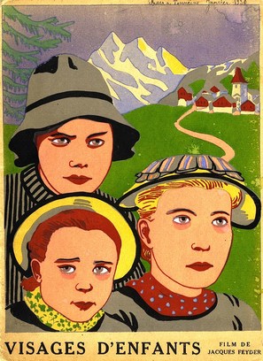 Visages d&#039;enfants - French Movie Poster (thumbnail)